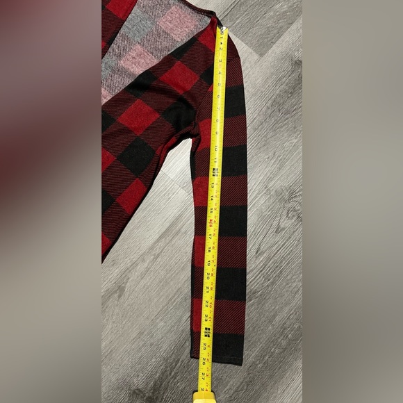 Sol R.H.R. Red & Black Plaid Duster - Women’s Medium - Picture 5 of 7